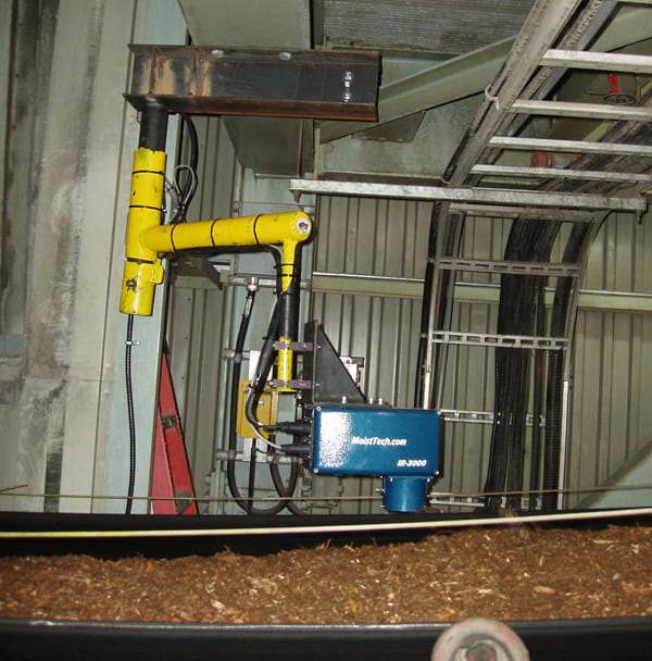 moisture in wood pellets